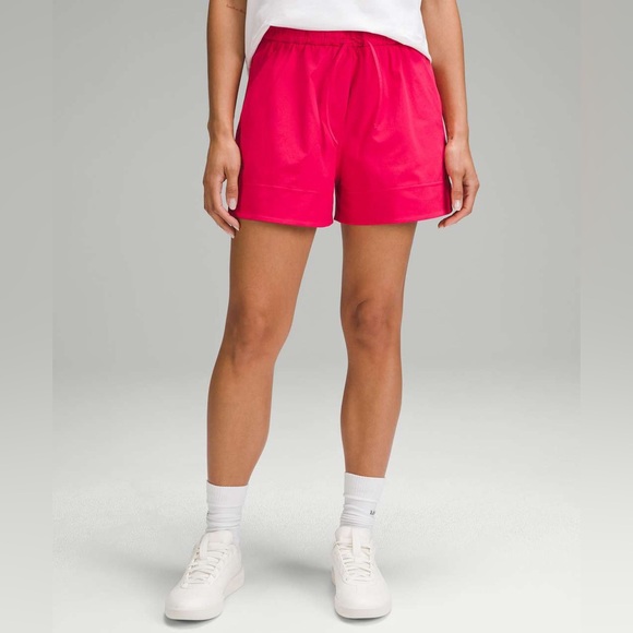 lululemon athletica Pants - Lululemon Athletica Bright Pink Athletic Shorts